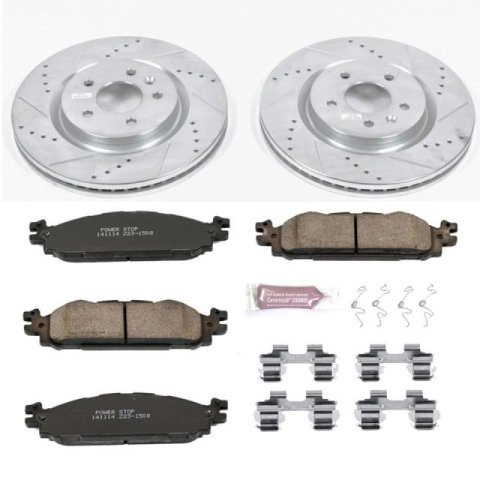 Power Stop 11-19 Ford Explorer Front & Rear Z23 Evolution Sport Brake Kit (1x psbK4744, 1x psbK5583) thumbnail 1
