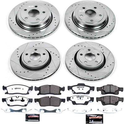 Power Stop 11-19 Dodge Durango Front & Rear Z36 Truck & Tow Brake Kit (1x psbK5953-36, 1x psbK5954-36) thumbnail 8