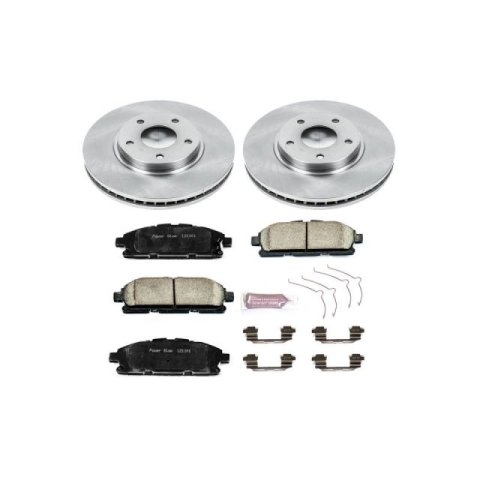 Power Stop 11-17 Nissan Quest Front & Rear Autospecialty Brake Kit (1x psbKOE2427, 1x psbKOE6360) thumbnail 6