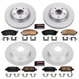 Power Stop 11-17 Nissan Juke Front & Rear Z17 Evolution Geomet Coated Brake Kit (1x psbCRK098, 1x psbCRK6094) thumbnail 4
