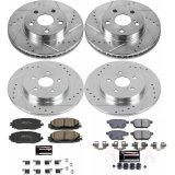 Power Stop 11-17 Lexus CT200h Front & Rear Z23 Evolution Sport Brake Kit (1x psbK5870, 1x psbK6498) thumbnail 8