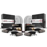 Power Stop 11-17 Lexus CT200h Front & Rear Z17 Evolution Geomet Coated Brake Kit (1x psbCRK5870, 1x psbCRK6498) thumbnail 3