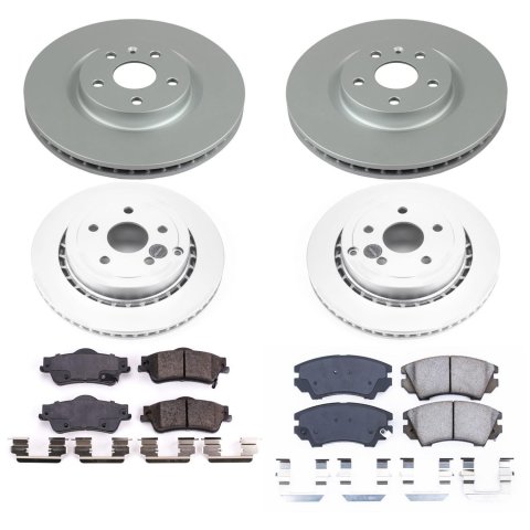 Power Stop 11-17 Chevrolet Caprice Front & Rear Z17 Evolution Geomet Coated Brake Kit (1x psbCRK5528, 1x psbCRK5948) thumbnail 5