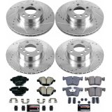 Power Stop 11-17 BMW X3 Front & Rear Z23 Evolution Sport Brake Kit (1x psbK6040, 1x psbK6038) thumbnail 4