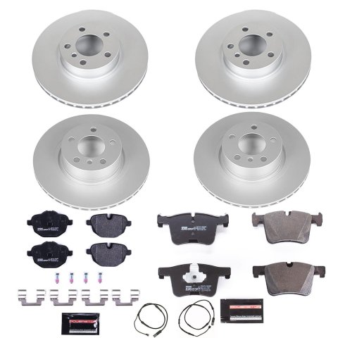 Power Stop 11-17 BMW X3 Front & Rear Euro-Stop Brake Kit (1x psbESK6038, 1x psbESK6040) thumbnail 5