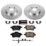 Power Stop 11-16 Mini Cooper Front & Rear Z23 Evolution Sport Brake Kit (1x psbK6741, 1x psbK6331) thumbnail 5