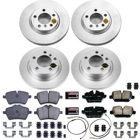 Power Stop 11-16 Mini Cooper Countryman Front & Rear Z23 Evolution Sport Coated Brake Kit (1x psbCRK6664, 1x psbCRK6665) thumbnail 1