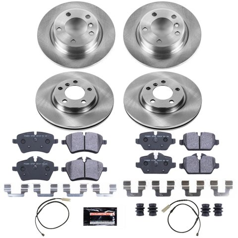 Power Stop 11-16 Mini Cooper Countryman Front & Rear Track Day Brake Kit (1x psbTDBK6665, 1x psbTDBK6664) thumbnail 1