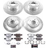 Power Stop 11-16 BMW Z4 Front & Rear Z26 Street Warrior Brake Kit (1x psbK5691-26, 1x psbK6419-26) thumbnail 5