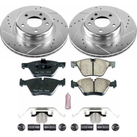 Power Stop 11-16 BMW 528i Front & Rear Z23 Evolution Sport Brake Kit (1x psbK6032, 1x psbK6034) thumbnail 5