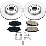 Power Stop 11-15 Kia Optima Front & Rear Z17 Evolution Geomet Coated Brake Kit (1x psbCRK5381, 1x psbCRK6324) thumbnail 9