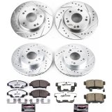 Power Stop 11-15 Honda CR-Z Front & Rear Z26 Street Warrior Brake Kit (1x psbK5860-26, 1x psbK5400-26) thumbnail 4