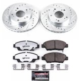 Power Stop 11-15 Honda CR-Z Front & Rear Z26 Street Warrior Brake Kit (1x psbK5860-26, 1x psbK5400-26) thumbnail 5