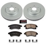 Power Stop 11-15 Chevrolet Cruze Front & Rear Z17 Evolution Geomet Coated Brake Kit (1x psbCRK5544, 1x psbCRK5550) thumbnail 9