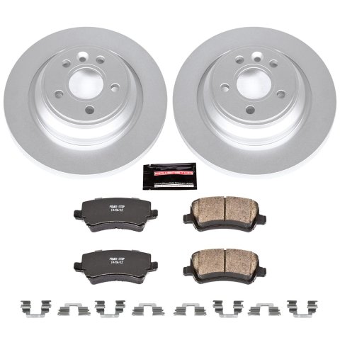 Power Stop 11-14 Volvo S60 Front & Rear Z23 Evolution Sport Coated Brake Kit (1x psbCRK4704, 1x psbCRK5608) thumbnail 5