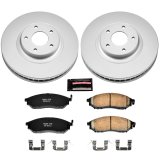 Power Stop 11-14 Nissan Murano Front & Rear Z17 Evolution Geomet Coated Brake Kit (1x psbCRK2427, 1x psbCRK5263) thumbnail 5
