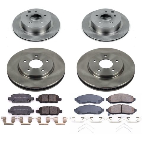 Power Stop 11-14 Nissan Leaf Front & Rear Autospecialty Brake Kit (1x psbKOE6492, 1x psbKOE6761) thumbnail 8