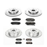 Power Stop 11-14 Honda Odyssey Front & Rear Z23 Evolution Sport Brake Kit (1x psbK5857, 1x psbK4685) thumbnail 2