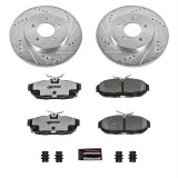 Power Stop 11-14 Ford Mustang Front & Rear Z26 Street Warrior Brake Kit (1x psbK5407-26, 1x psbK4749-26) thumbnail 5