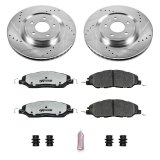 Power Stop 11-14 Ford Mustang Front & Rear Z26 Street Warrior Brake Kit (1x psbK5944-26, 1x psbK4749-26) thumbnail 2