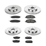 Power Stop 11-14 Ford Mustang Front & Rear Z23 Evolution Sport Brake Kit (1x psbK5407, 1x psbK4749) thumbnail 2