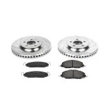 Power Stop 11-14 Ford Mustang Front & Rear Z23 Evolution Sport Brake Kit (1x psbK5407, 1x psbK4749) thumbnail 4