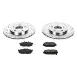 Power Stop 11-14 Ford Mustang Front & Rear Z23 Evolution Sport Brake Kit (1x psbK5407, 1x psbK4749) thumbnail 5