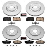 Power Stop 11-14 Ford Mustang Front & Rear Z17 Evolution Geomet Coated Brake Kit (1x psbCRK4749, 1x psbCRK4547) thumbnail 4
