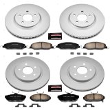 Power Stop 11-14 Ford Mustang Front & Rear Z17 Evolution Geomet Coated Brake Kit (1x psbCRK4749, 1x psbCRK5407) thumbnail 1