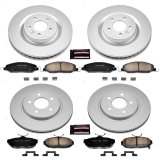 Power Stop 11-14 Ford Mustang Front & Rear Z17 Evolution Geomet Coated Brake Kit (1x psbCRK4749, 1x psbCRK5944) thumbnail 1