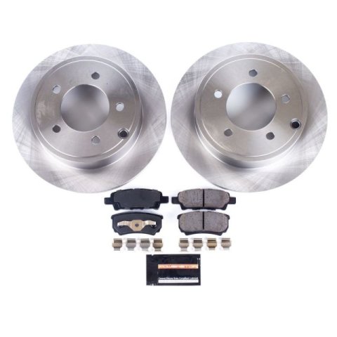 Power Stop 11-14 Chrysler 200 Front & Rear Autospecialty Brake Kit (1x psbKOE3033, 1x psbKOE3032) thumbnail 3