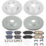 Power Stop 11-14 Acura TSX Front & Rear Z17 Evolution Geomet Coated Brake Kit (1x psbCRK5368, 1x psbCRK5392) thumbnail 4