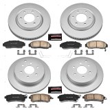 Power Stop 11-13 Infiniti QX56 Front & Rear Z17 Evolution Geomet Coated Brake Kit (1x psbCRK6323, 1x psbCRK6321) thumbnail 4