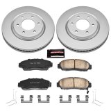 Power Stop 11-13 Infiniti QX56 Front & Rear Z17 Evolution Geomet Coated Brake Kit (1x psbCRK6323, 1x psbCRK6321) thumbnail 9