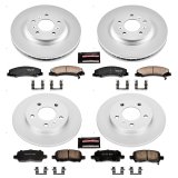 Power Stop 11-13 Chevrolet Impala Front & Rear Z17 Evolution Geomet Coated Brake Kit (1x psbCRK1437, 1x psbCRK1602) thumbnail 4