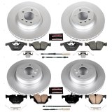 Power Stop 11-13 BMW 335i Front & Rear Z23 Evolution Sport Coated Brake Kit (1x psbCRK6055, 1x psbCRK5982) thumbnail 4