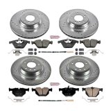 Power Stop 11-13 BMW 335i Front & Rear Z23 Evolution Sport Brake Kit (1x psbK6055, 1x psbK5982) thumbnail 8