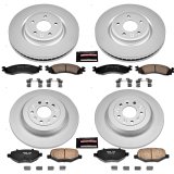 Power Stop 11-12 Ford Taurus Front & Rear Z17 Evolution Geomet Coated Brake Kit (1x psbCRK4744, 1x psbCRK5581) thumbnail 4