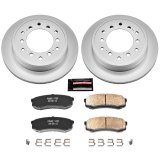 Power Stop 10-19 Lexus GX460 Front & Rear Z17 Evolution Geomet Coated Brake Kit (1x psbCRK5875, 1x psbCRK5873) thumbnail 3