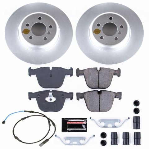 Power Stop 10-17 BMW 535i GT Front & Rear Z23 Evolution Sport Coated Brake Kit (1x psbCRK6026, 1x psbCRK6035) thumbnail 7