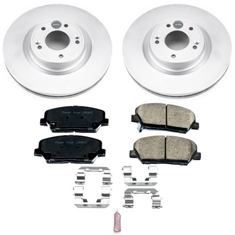 Power Stop 10-16 Hyundai Genesis Coupe Front & Rear Z17 Evolution Geomet Coated Brake Kit (1x psbCRK6168, 1x psbCRK6169) thumbnail 7
