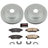 Power Stop 10-16 Cadillac SRX Front & Rear Z17 Evolution Geomet Coated Brake Kit (1x psbCRK5545, 1x psbCRK5543) thumbnail 6
