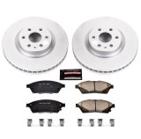 Power Stop 10-16 Cadillac SRX Front & Rear Z17 Evolution Geomet Coated Brake Kit (1x psbCRK5545, 1x psbCRK5543) thumbnail 7