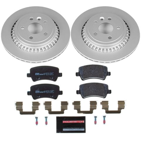 Power Stop 10-15 Volvo XC60 Front & Rear Euro-Stop Brake Kit (1x psbESK5702, 1x psbESK5705) thumbnail 7