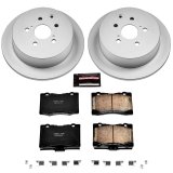 Power Stop 10-15 Lexus RX350 Front & Rear Z17 Evolution Geomet Coated Brake Kit (1x psbCRK5864, 1x psbCRK4713) thumbnail 3