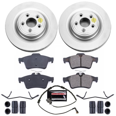 Power Stop 10-15 Jaguar XF Front & Rear Z23 Evolution Sport Coated Brake Kit (1x psbCRK6282, 1x psbCRK6279) thumbnail 6