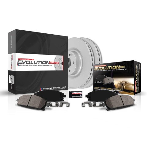 Power Stop 10-15 Jaguar XF Front & Rear Z23 Evolution Sport Coated Brake Kit (1x psbCRK6282, 1x psbCRK6279) thumbnail 7