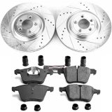 Power Stop 10-15 Jaguar XF Front & Rear Z23 Evolution Sport Brake Kit (1x psbK6282, 1x psbK6279) thumbnail 3
