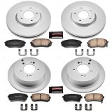 Power Stop 10-15 Hyundai Tucson Front & Rear Z17 Evolution Geomet Coated Brake Kit (1x psbCRK5394, 1x psbCRK6087) thumbnail 4