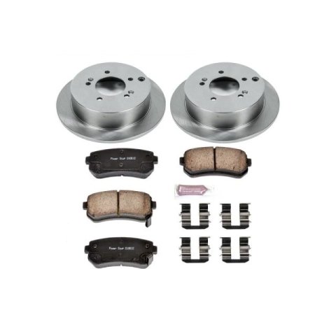 Power Stop 10-15 Hyundai Tucson Front & Rear Autospecialty Brake Kit (1x psbKOE5394, 1x psbKOE6087)